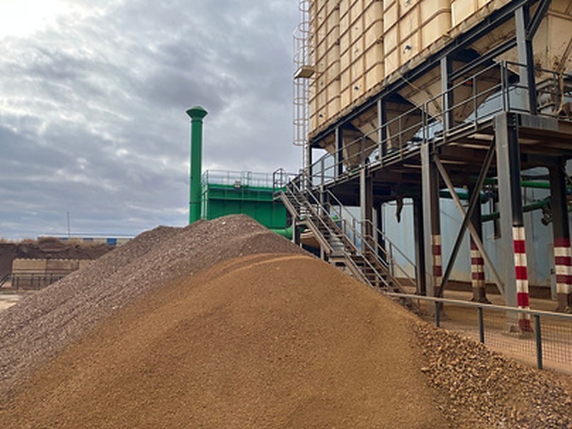 Planta de tratamiento de minerales de Grupo Ferrobio en Monreal del Campo
